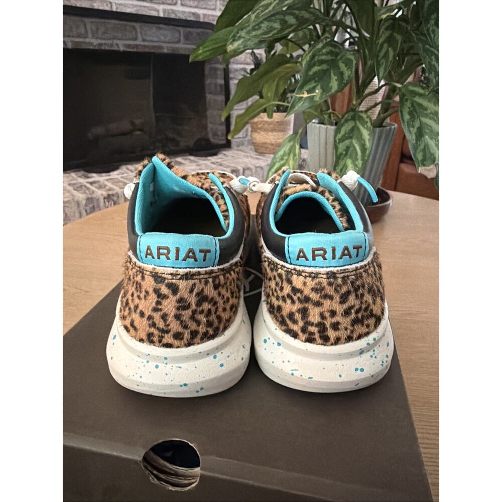 Ariat Hilo Womens 6 Hair On Cheetah Print Casual Sneaker 10053709 - Picture 3 of 11